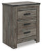 Frandern - Gray - Two Drawer Night Stand - Tallahassee Discount Furniture (FL)