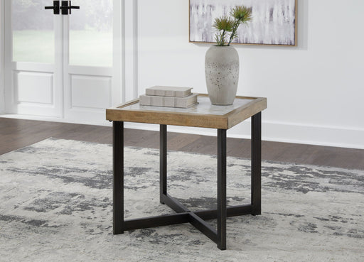 Montia - Multi - Square End Table - Tallahassee Discount Furniture (FL)