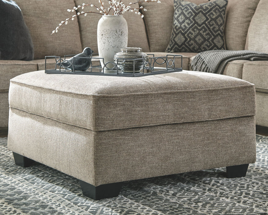 Bovarian - Stone - Ottoman With Storage - Tallahassee Discount Furniture (FL)