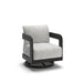 Salina Bay - Swivel Lounge With Cushion - Black / Gray - Tallahassee Discount Furniture (FL)