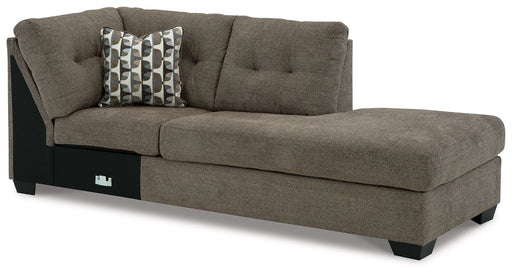 Mahoney - Chocolate - Raf Corner Chaise - Tallahassee Discount Furniture (FL)