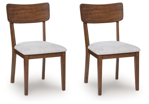 Tameride - Brown - Dining Upholstered Side Chair (Set of 2) - Tallahassee Discount Furniture (FL)
