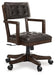 Breckington - Dark Brown - Home Office Desk Chair - Tallahassee Discount Furniture (FL)
