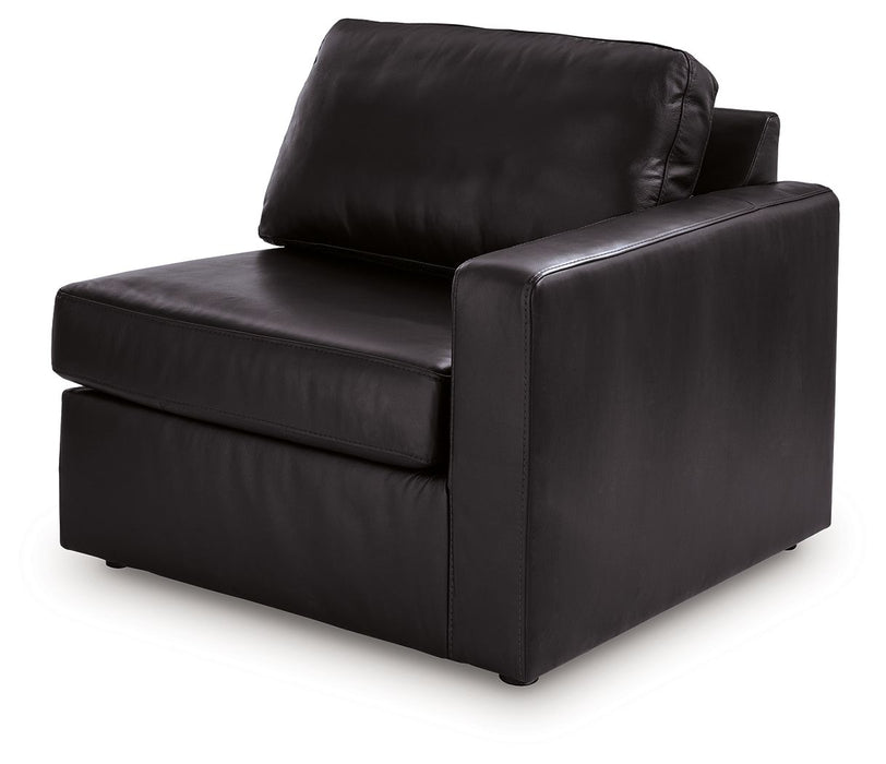 ModMax II - RAF Corner Chair - Black - Tallahassee Discount Furniture (FL)