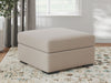 LadyMae - Twill - Oversized Accent Ottoman - Tallahassee Discount Furniture (FL)