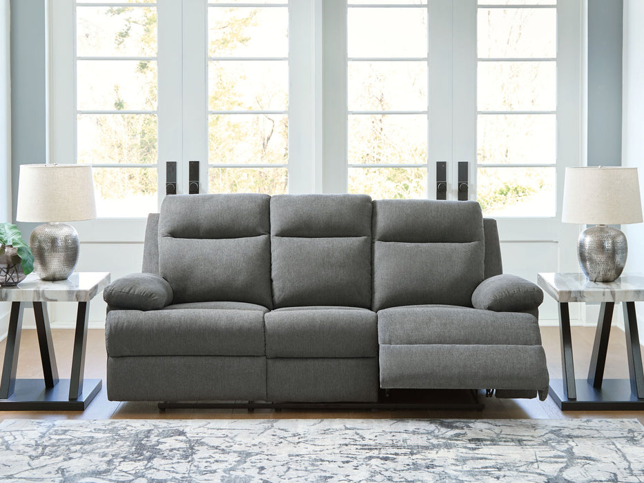 Side-Swipe - Reclining Sofa With Drop Down Table - Tallahassee Discount Furniture (FL)