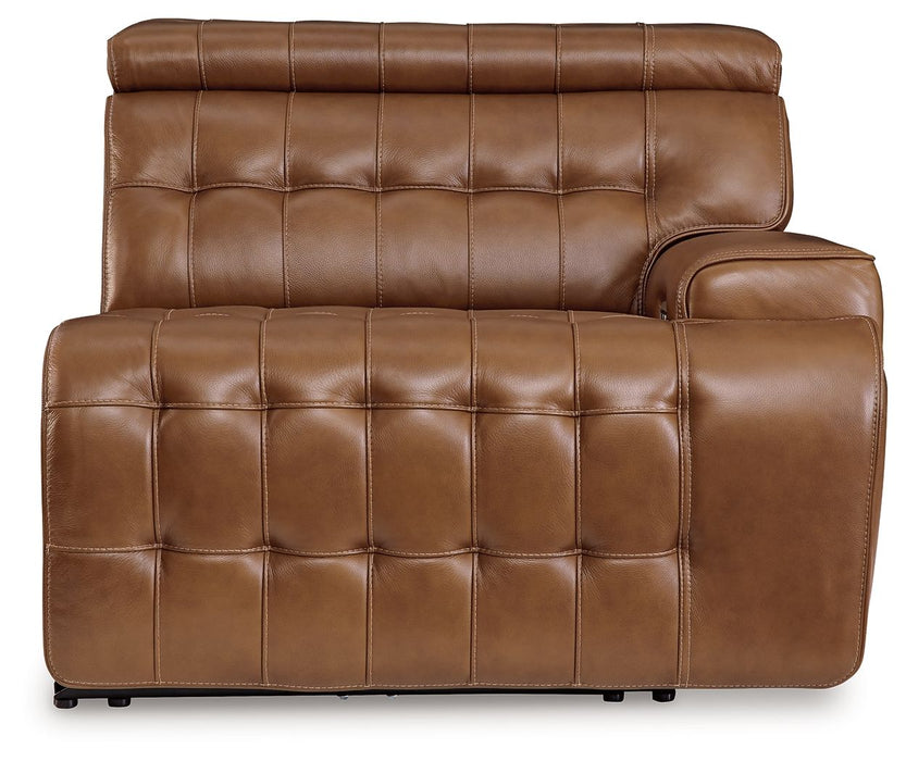 Temmpton - Chocolate - Raf Zero Wall Power Recliner - Tallahassee Discount Furniture (FL)