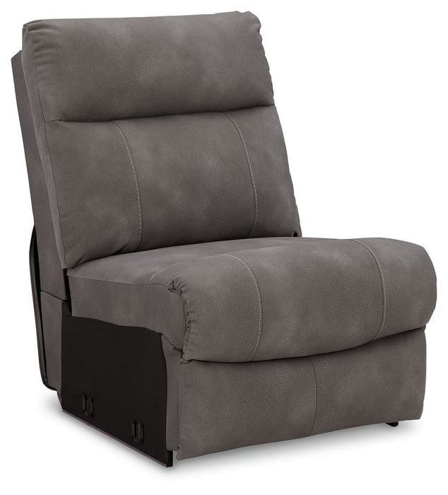 Next-gen Durapella - Slate - Armless Chair - Tallahassee Discount Furniture (FL)