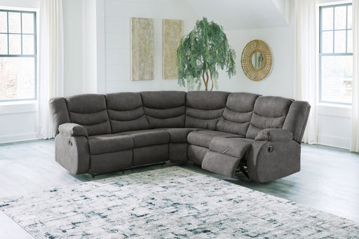Partymate - Reclining Sectional - Tallahassee Discount Furniture (FL)