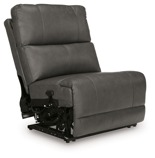 Bleckley - Power Armless Recliner With Adjustable Headrest - Anchor - Tallahassee Discount Furniture (FL)