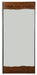 Panchali - Floor Mirror - Brown / Black - Tallahassee Discount Furniture (FL)
