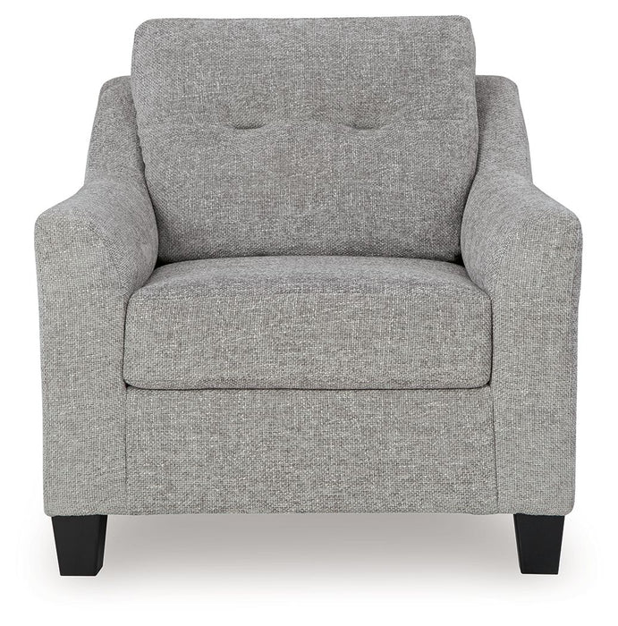 Keenelynn - Chair - Nickel - Tallahassee Discount Furniture (FL)