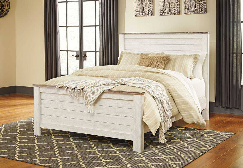 Willowton - Panel Bed - Tallahassee Discount Furniture (FL)