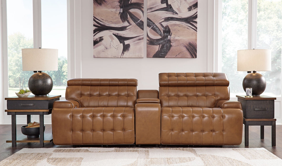 Temmpton - Power Reclining Sectional - Tallahassee Discount Furniture (FL)