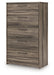 Elbrim - Five Drawer Chest - Brown - Tallahassee Discount Furniture (FL)