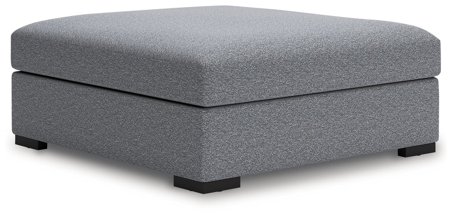 Bealton - Salt And Pepper - Oversized Accent Ottoman - Tallahassee Discount Furniture (FL)