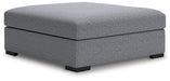 Bealton - Salt And Pepper - Oversized Accent Ottoman - Tallahassee Discount Furniture (FL)