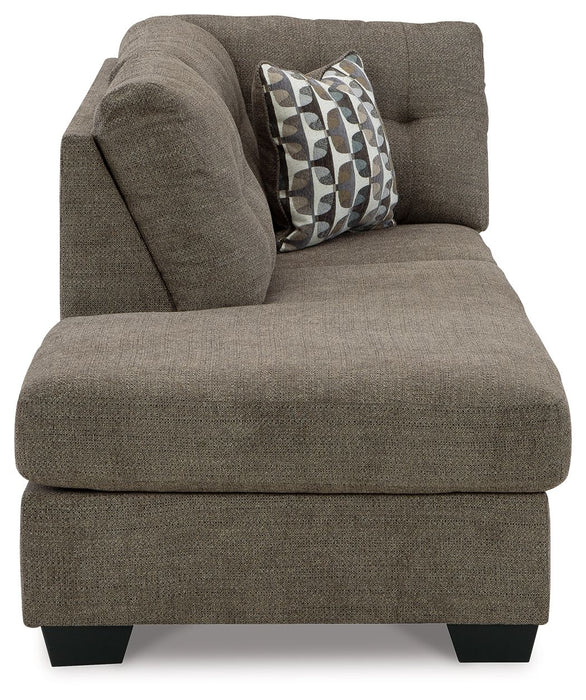 Mahoney - Chocolate - Laf Corner Chaise - Tallahassee Discount Furniture (FL)