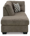 Mahoney - Chocolate - Laf Corner Chaise - Tallahassee Discount Furniture (FL)