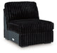 Midnight-Madness - Armless Chair - Onyx - Tallahassee Discount Furniture (FL)