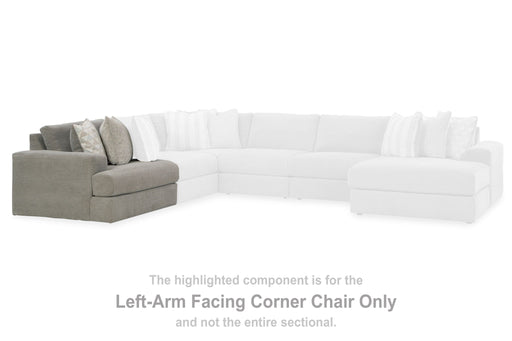 Avaliyah - Ash - Laf Corner Chair - Tallahassee Discount Furniture (FL)