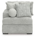 Cuddle Plush - Arctic - LAF Corner Chair - Tallahassee Discount Furniture (FL)