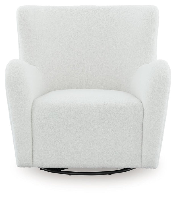Rowenburg - Swivel Glider Accent Chair - Tallahassee Discount Furniture (FL)