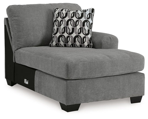 Birkdale Court - Gray - Raf Corner Chaise - Tallahassee Discount Furniture (FL)