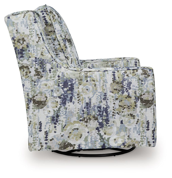 Dustinford - Multi - Swivel Glider Accent Chair - Tallahassee Discount Furniture (FL)