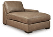 Veronella - RAF Corner Chaise - Sahara - Tallahassee Discount Furniture (FL)
