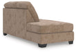 Olten - Mocha - LAF Corner Chaise - Tallahassee Discount Furniture (FL)