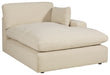 Elyza - RAF Corner Chaise - Linen - Tallahassee Discount Furniture (FL)