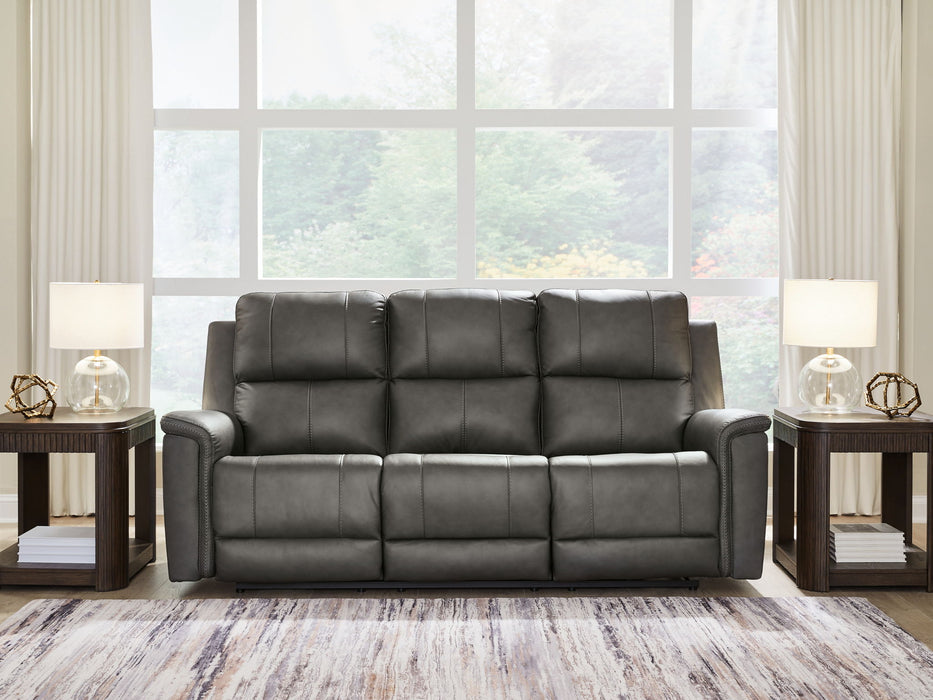 Bleckley - Power Reclining Sofa With Adjustable Headrest - Tallahassee Discount Furniture (FL)