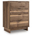 Chirason - Brown - Four Drawer Chest - Tallahassee Discount Furniture (FL)