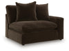 Maxton Heights - RAF Corner Chair - Bittersweet - Tallahassee Discount Furniture (FL)
