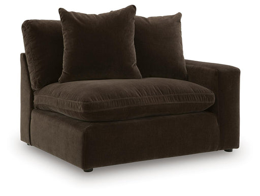 Maxton Heights - RAF Corner Chair - Bittersweet - Tallahassee Discount Furniture (FL)