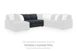Midnight-Madness - Armless Loveseat - Gunmetal - Tallahassee Discount Furniture (FL)