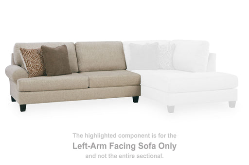 Steelwater Retreat - LAF Sofa - Latte - Tallahassee Discount Furniture (FL)