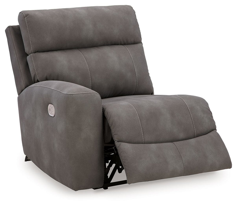 Next-gen Durapella - Slate - Laf Zero Wall Power Recliner - Tallahassee Discount Furniture (FL)