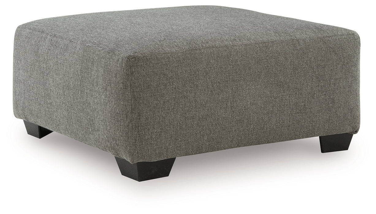 Clarington - Oversized Accent Ottoman - Greystone - Tallahassee Discount Furniture (FL)
