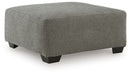 Clarington - Oversized Accent Ottoman - Greystone - Tallahassee Discount Furniture (FL)