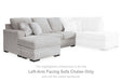 Gabyleigh - Nickel - Laf Sofa Chaise - Tallahassee Discount Furniture (FL)