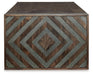 Dreggan - Brown - Rectangular Cocktail Table - Tallahassee Discount Furniture (FL)