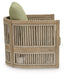 Serena Shores - Beige / Green - Lounge Chair With Cushion (Set of 2) - Tallahassee Discount Furniture (FL)