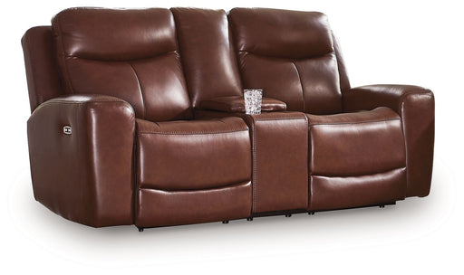 Next Move - Power Reclining Loveseat With Console / Adjustable Headrest - Tallahassee Discount Furniture (FL)