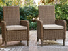 Laguna Heights - Arm Chair With Cushion (Set of 2) - Beige - Tallahassee Discount Furniture (FL)