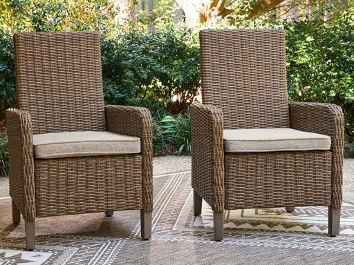 Laguna Heights - Arm Chair With Cushion (Set of 2) - Beige - Tallahassee Discount Furniture (FL)