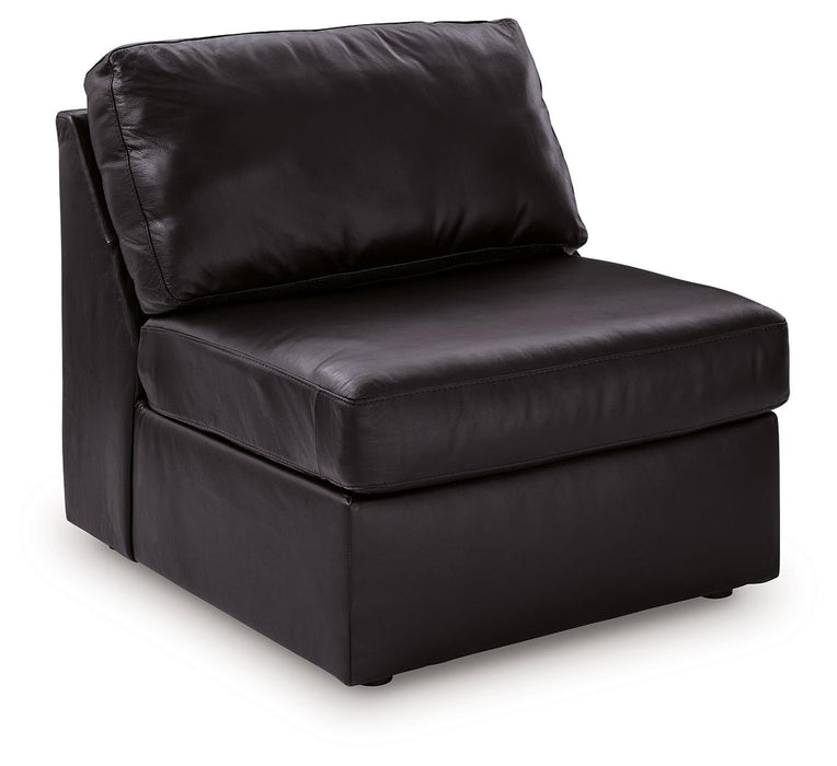 ModMax II - Armless Chair - Black - Tallahassee Discount Furniture (FL)