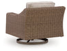 Laguna Heights - Swivel Lounge With Cushion - Beige - Tallahassee Discount Furniture (FL)
