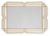 Claybrook - Gold Finish - Accent Mirror - Tallahassee Discount Furniture (FL)